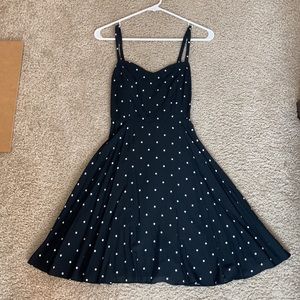 Cami / spaghetti strap polka dot dress - old navy